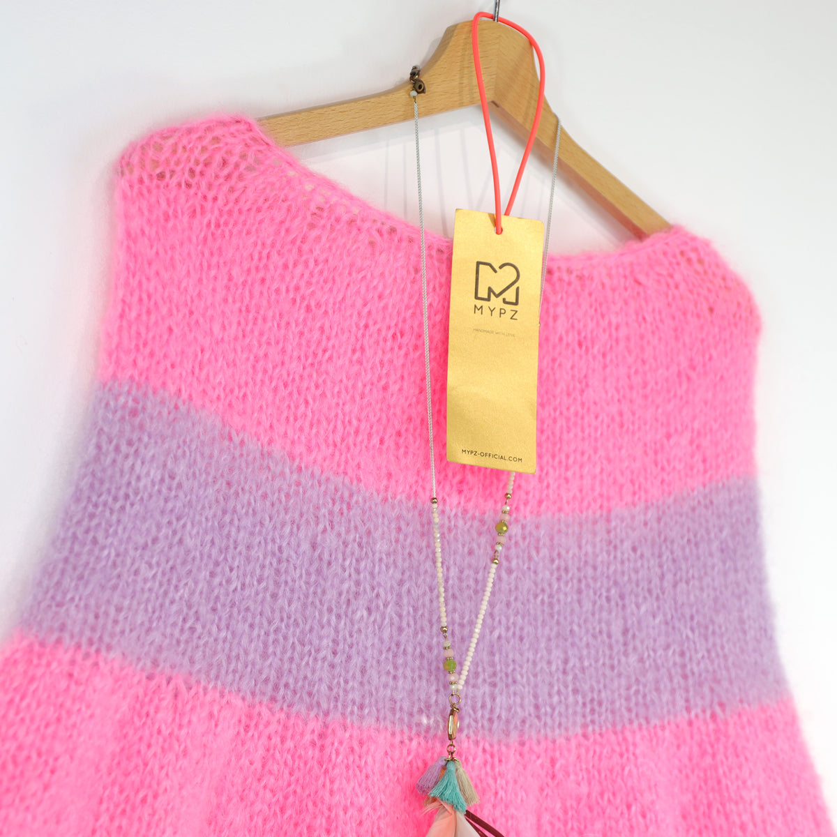 MYPZ Light Mohair Candy Cape