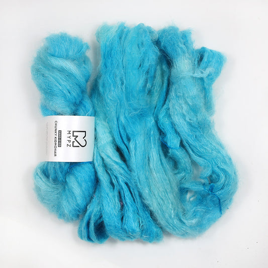 MYPZ Chunky kidmohair – hand-dyed 'The New Pretty Blue'