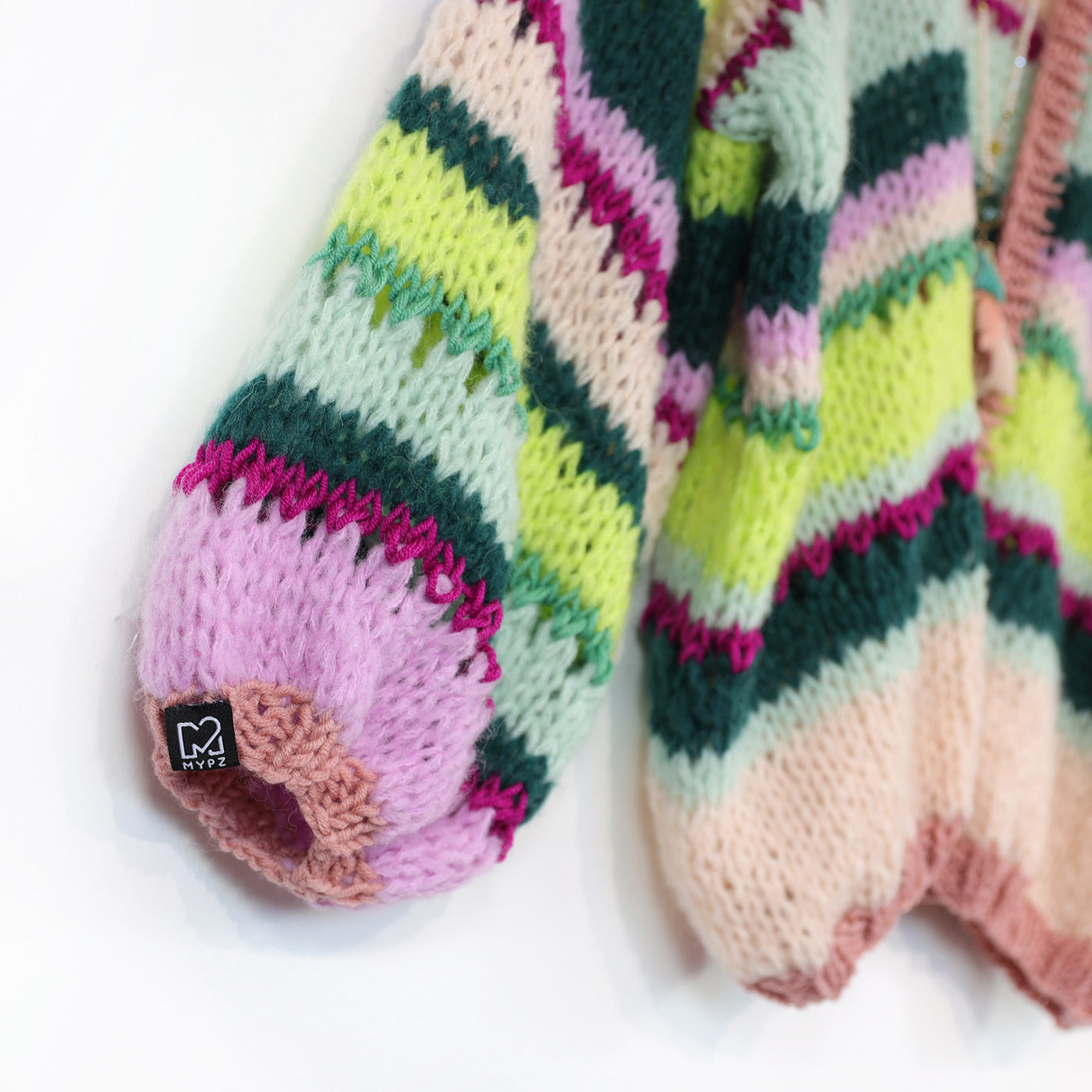 Knitting pattern – MYPZ Light Alpaca Cardigan Featherlight No10 (ENG-NL-DE)