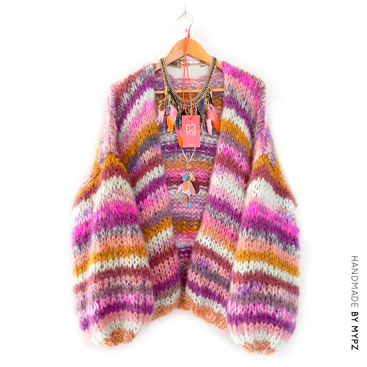 Knitting Kit – MYPZ Chunky Mohair Cardigan Elise No.15 (ENG-NL)