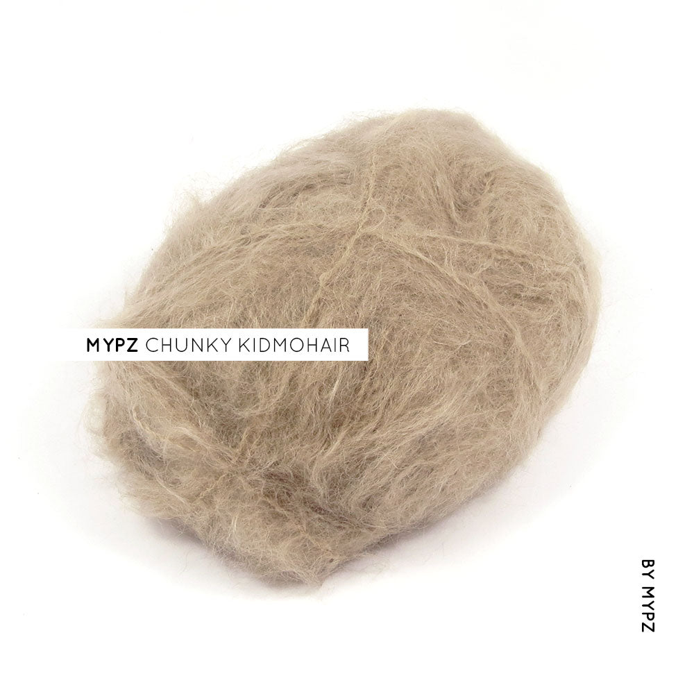 MYPZ chunky kidmohair Taupe