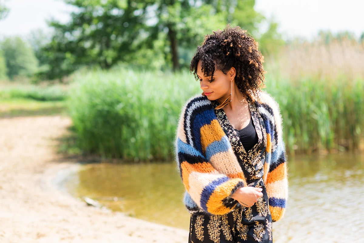 MYPZ Chunky Mohair Cardigan Faith