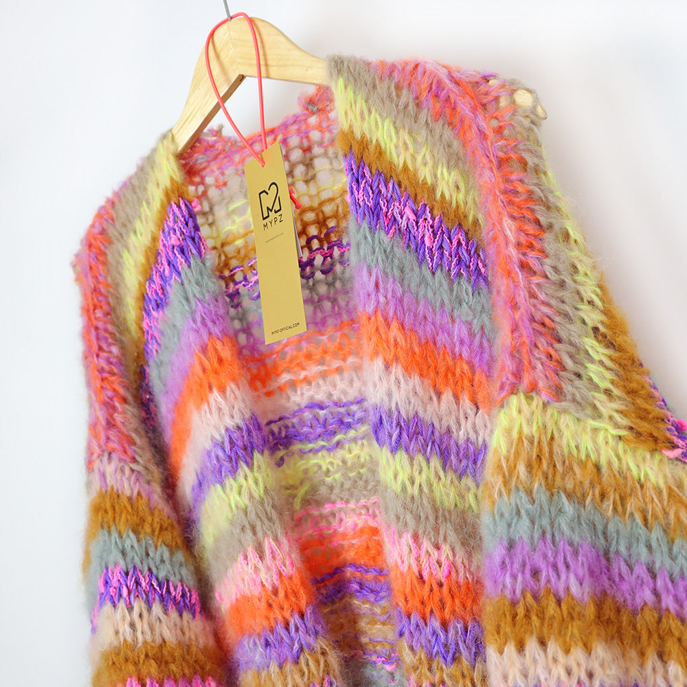 Knitting Kit – MYPZ Short Chunky Mohair Cardigan Wow! No.15 (ENG-NL)