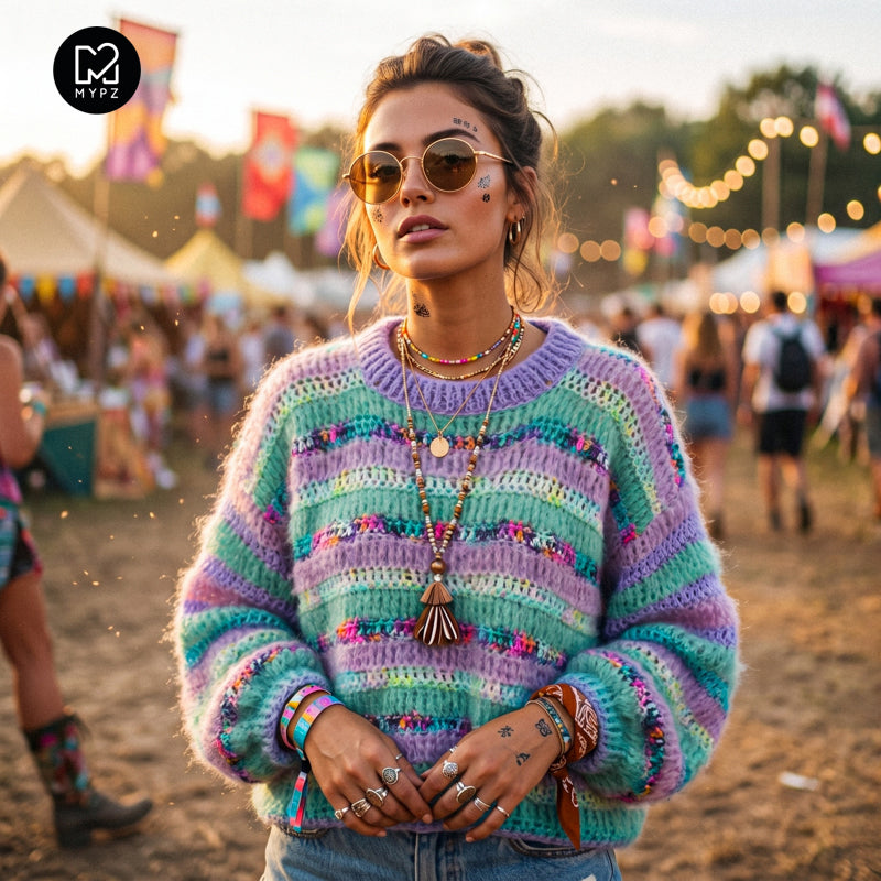 Crochet kit – MYPZ Chunky pullover Archie (ENG-NL-DE)