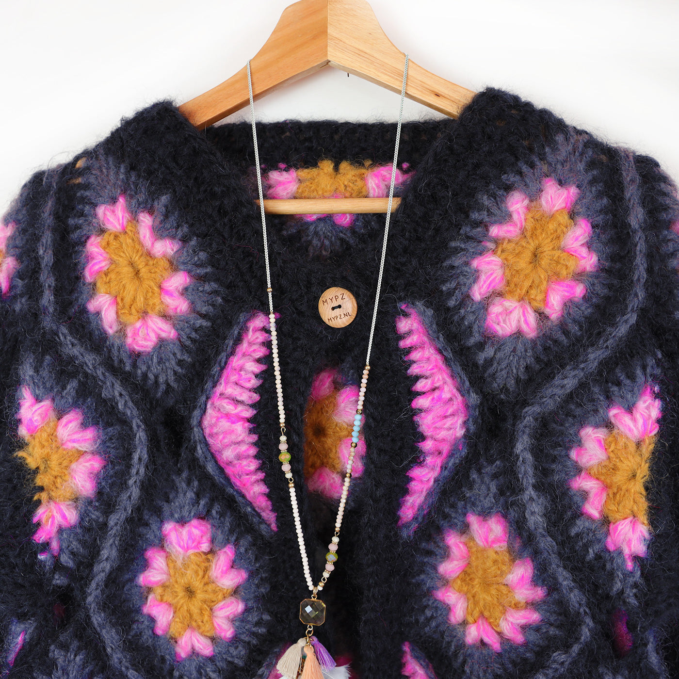 Crochet kit - MYPZ Masterpiece Cardigan Pink Star (ENG-NL)