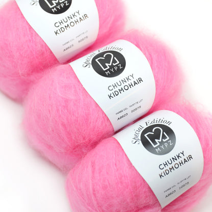 MYPZ Chunky Kidmohair DK Special Edition - Candy Pink