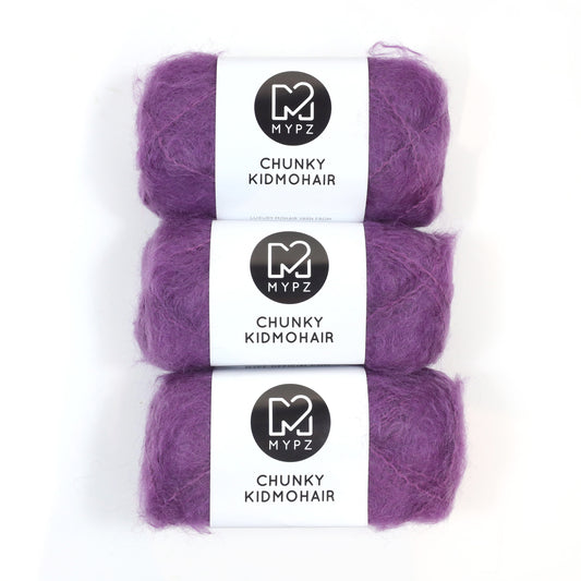 MYPZ Chunky Kidmohair DK – Warm Purple