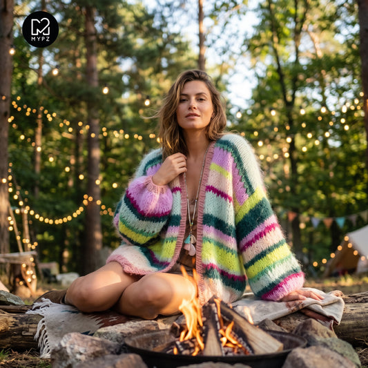 Knitting kit – MYPZ Light Alpaca Cardigan Featherlight No10 (ENG-NL-DE)