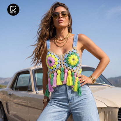 Crochet kit - MYPZ Festival top Lemon (ENG-NL-DE-FR-ES)