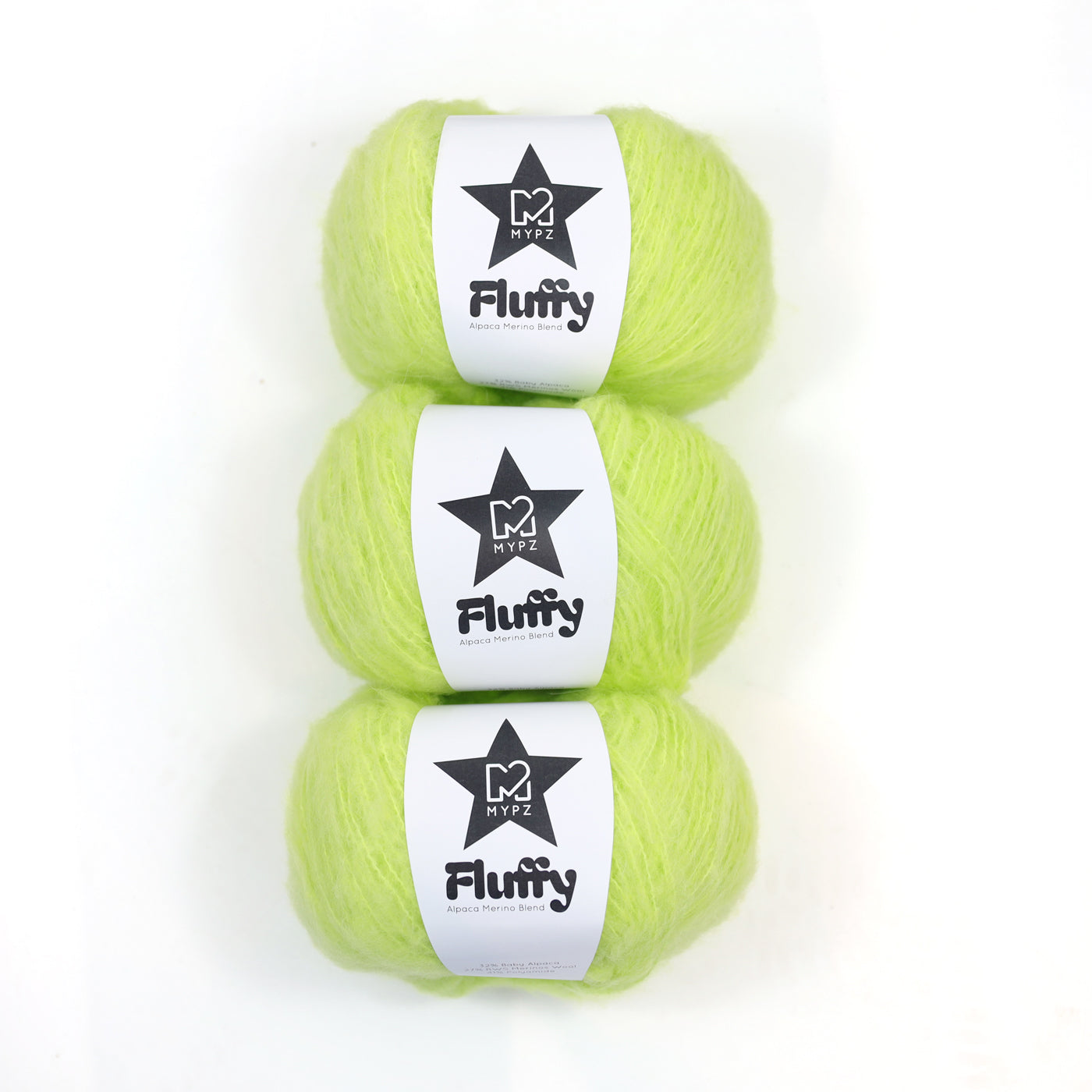 MYPZ Fluffy Lemon Green