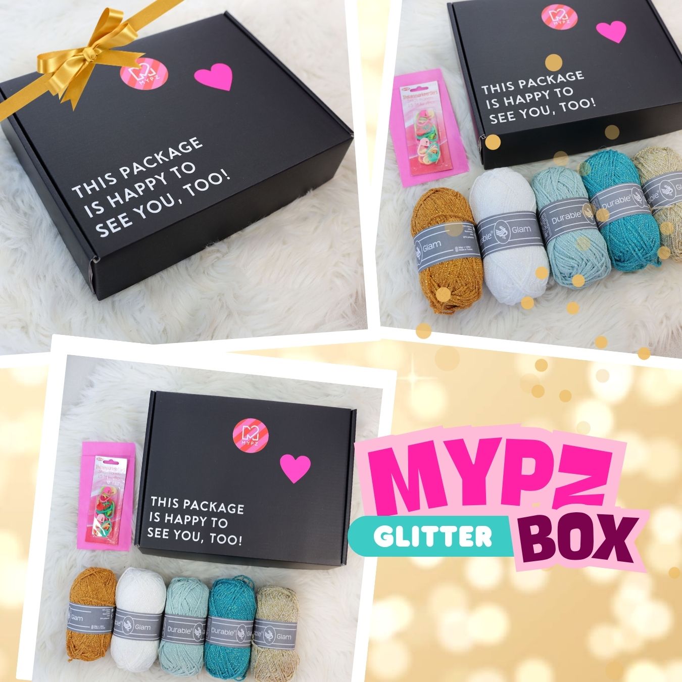 MYPZ Glitter Box Durable