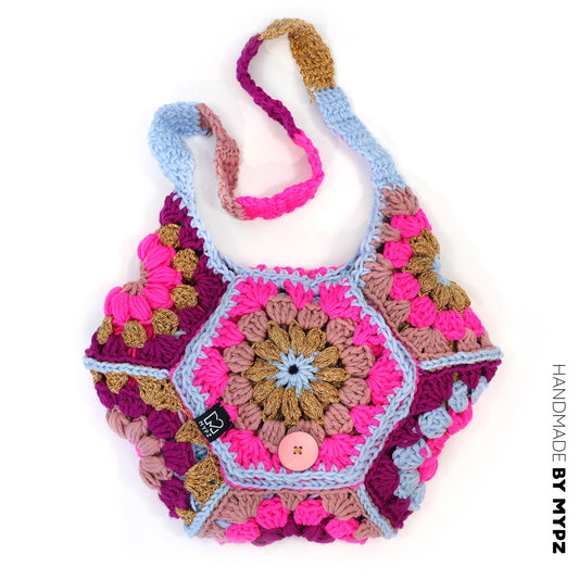 Crochet kit - MYPZ hexagon bag Everly (ENG-NL-DE)