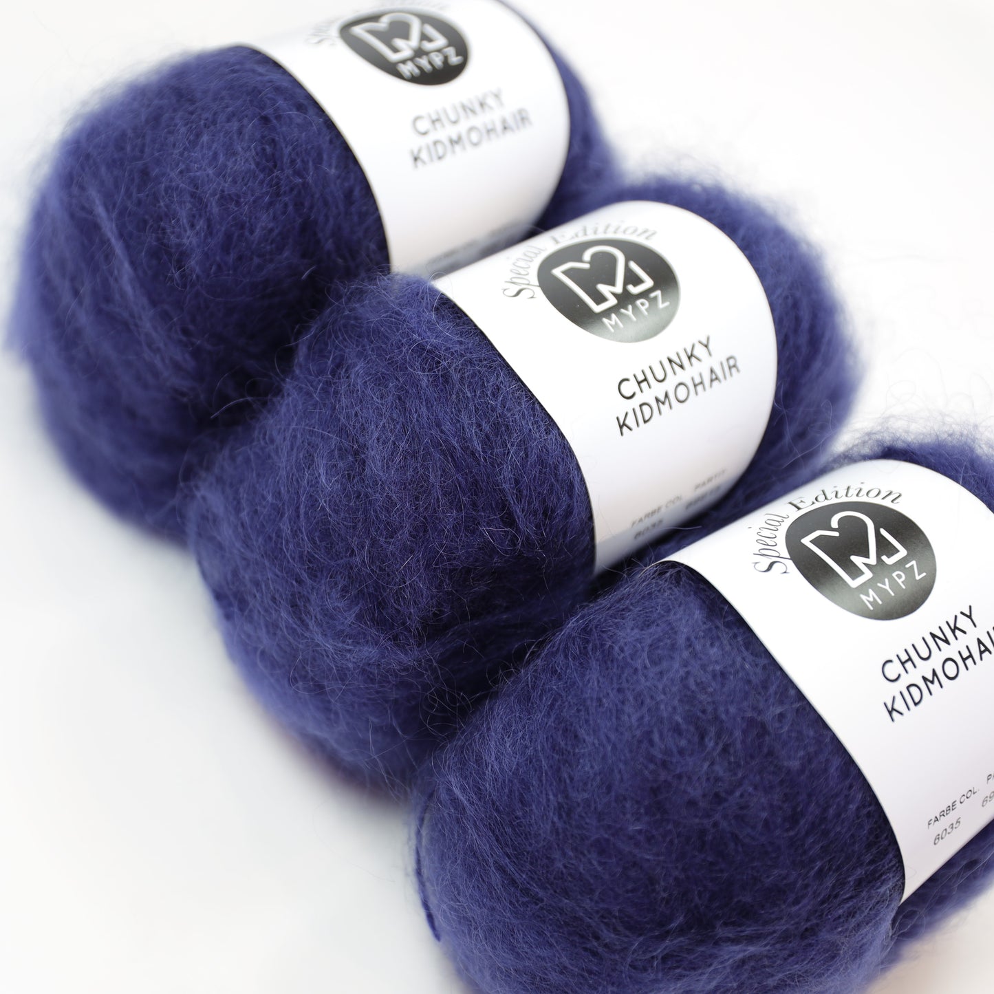 MYPZ Chunky Kidmohair DK Special Edition - Raw Dark Blue