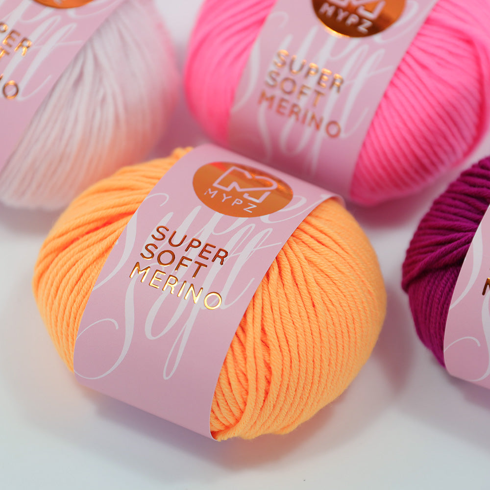 MYPZ Super Soft Merino - Sweet Orange