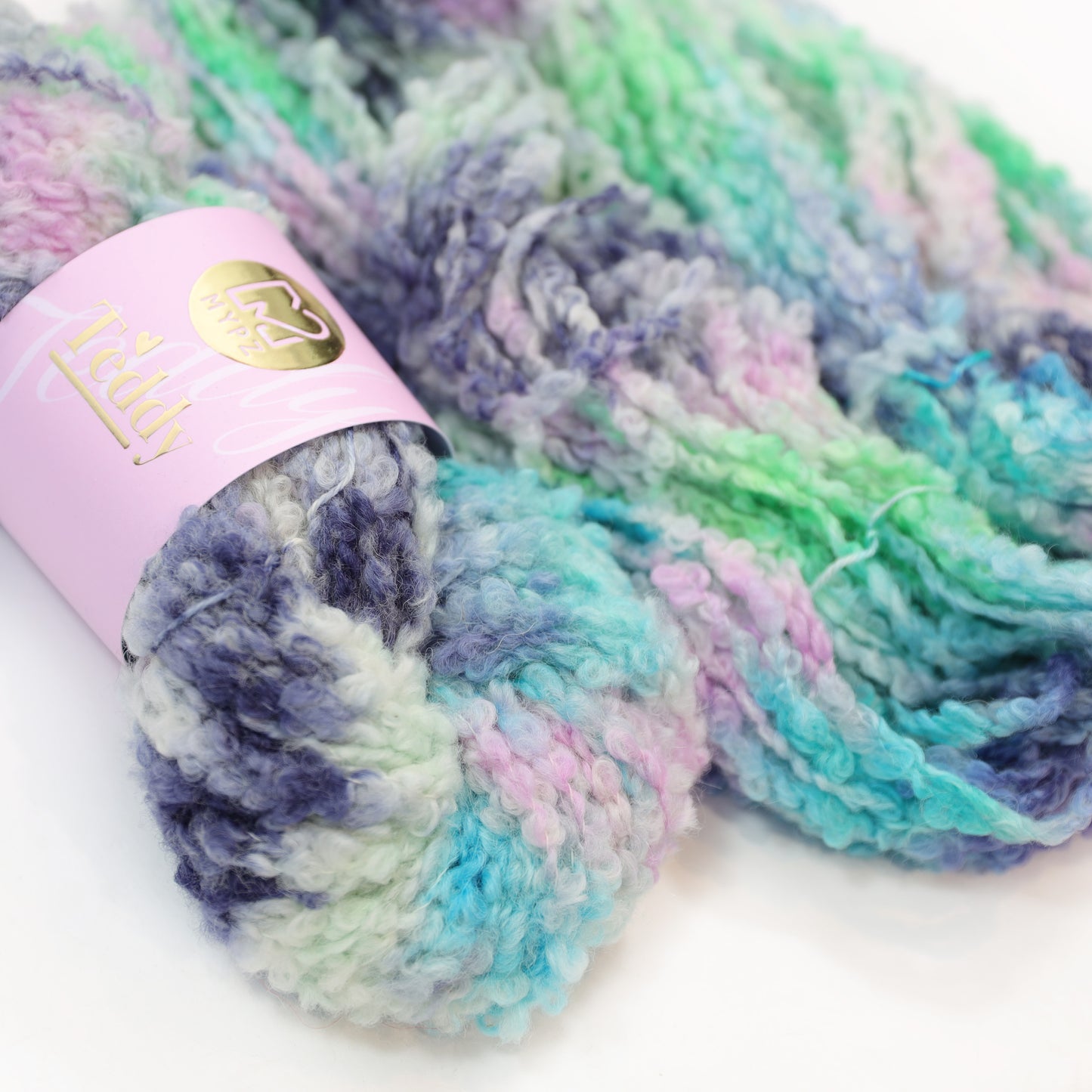MYPZ Teddy – hand-dyed Blue Lagoon