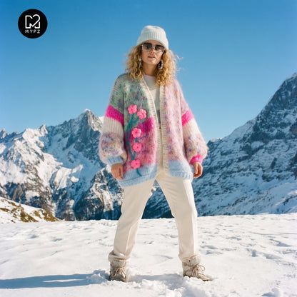 MYPZ Chunky Mohair Wild Romance Cardigan