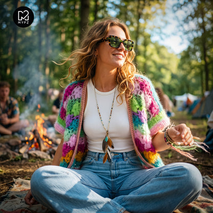Crochet pattern - MYPZ Wildflower cardigan (ENG-NL-DE-FR-ES)