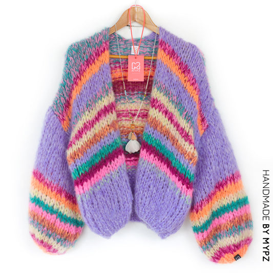 MYPZ Chunky Mohair Cardigan Madeira