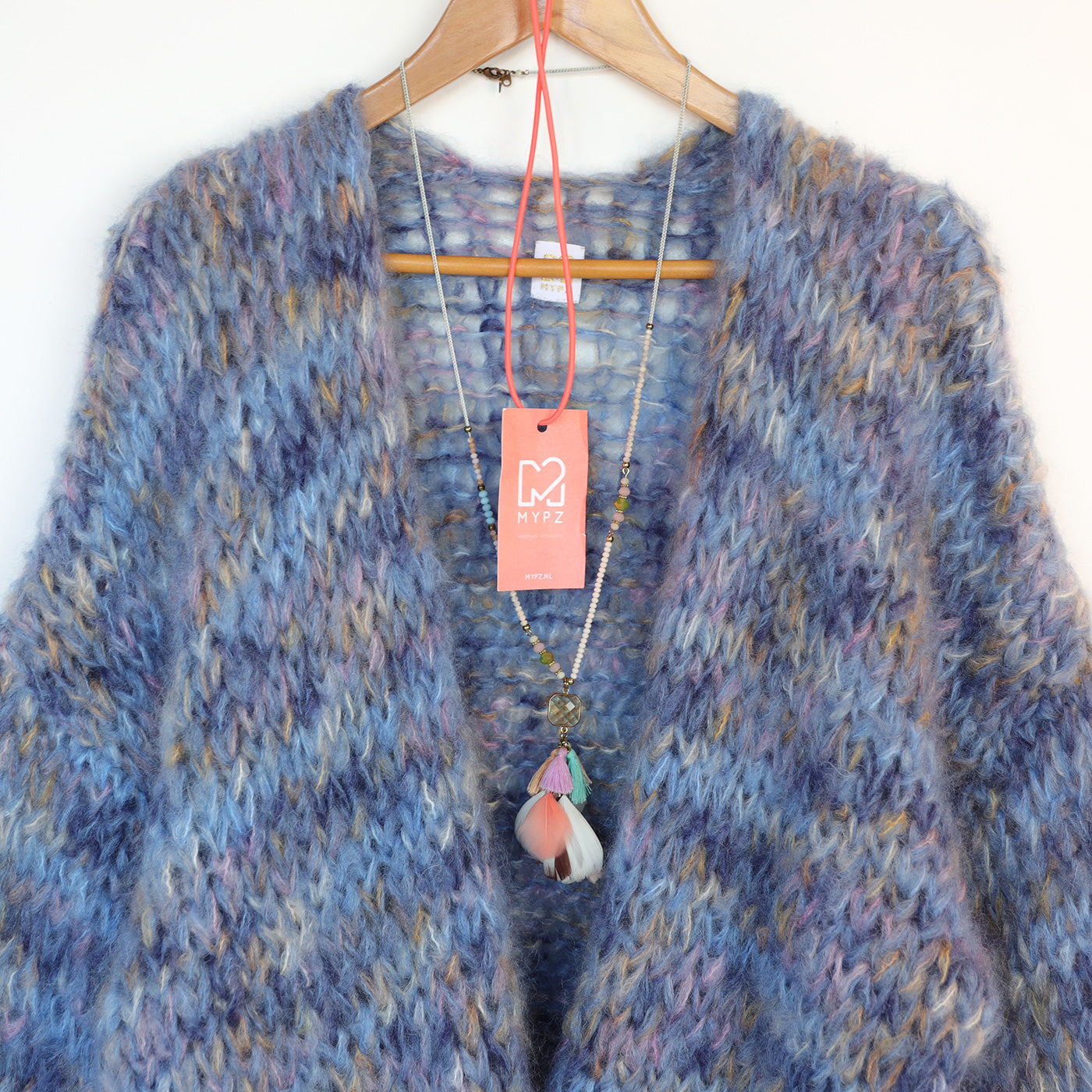 Knitting Kit – MYPZ Short Chunky Mohair Cardigan Western No.15 (ENG-NL-DE)