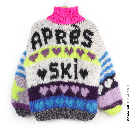 Knitting Kit – MYPZ Chunky Mohair Pullover Après Spark No.9 (ENG-DE-NL-ES-FR-IT-DA-SV-NO)
