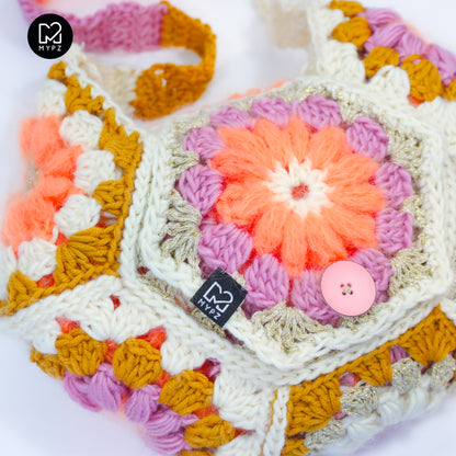 Crochet kit - MYPZ hexagon bag Elite (ENG-NL-DE)