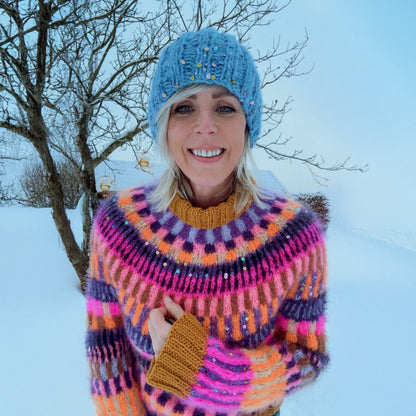 MYPZ Top-down Sweater Boho Firefly