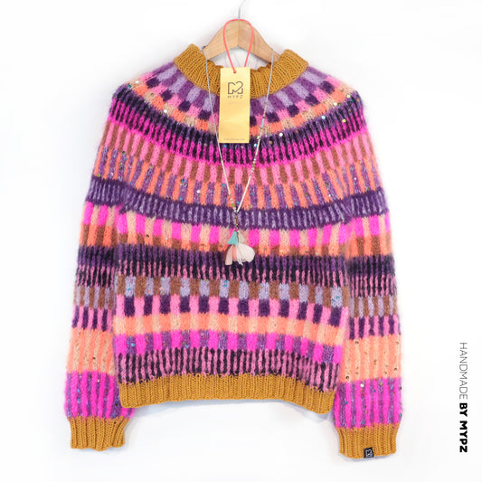 MYPZ Top-down Sweater Boho Firefly