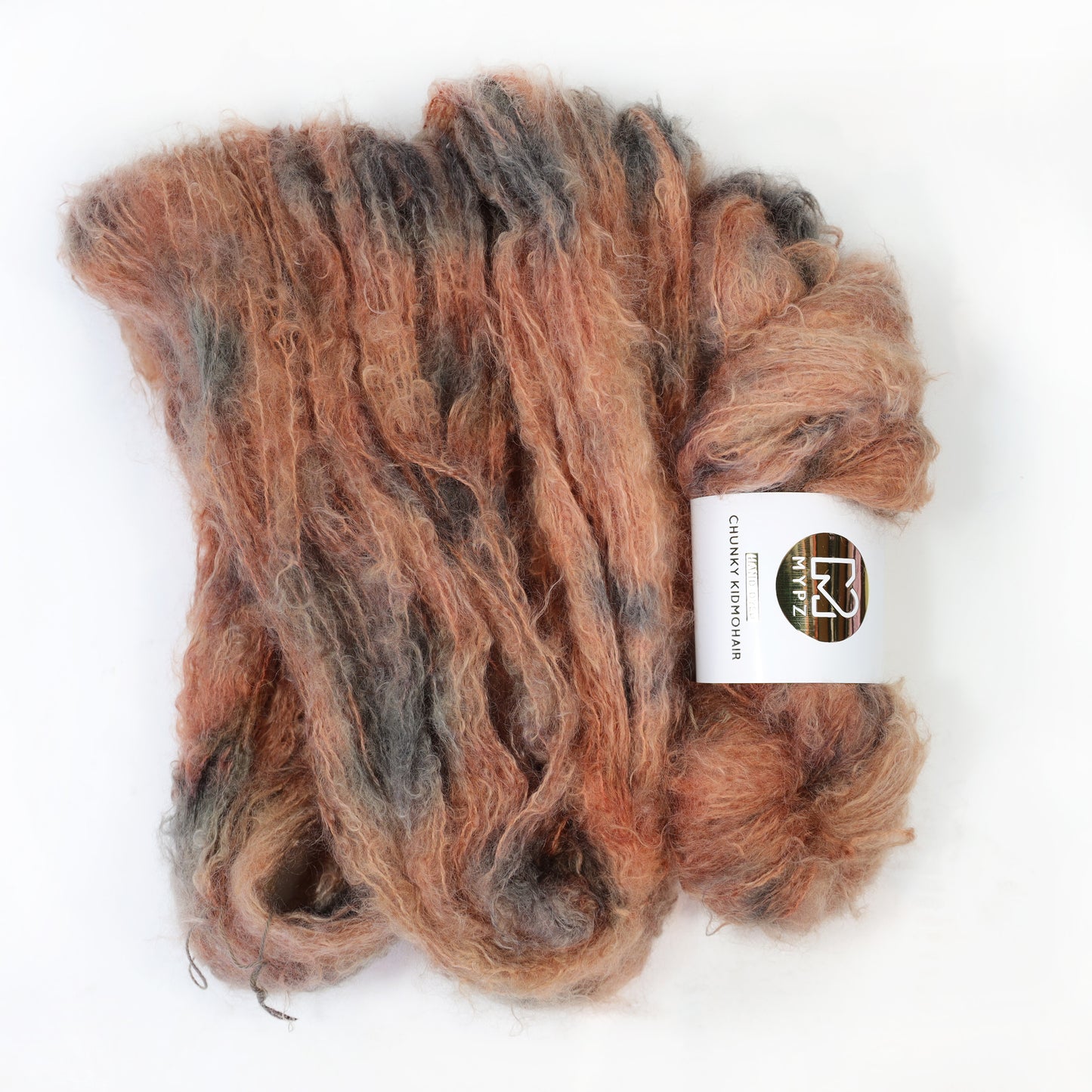 MYPZ Chunky kidmohair – hand-dyed Safari Flirt