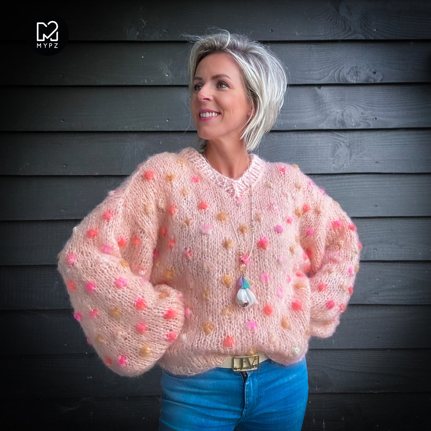 Knitting Kit – MYPZ Light Mohair Pullover Dahlia no10 (ENG-NL)