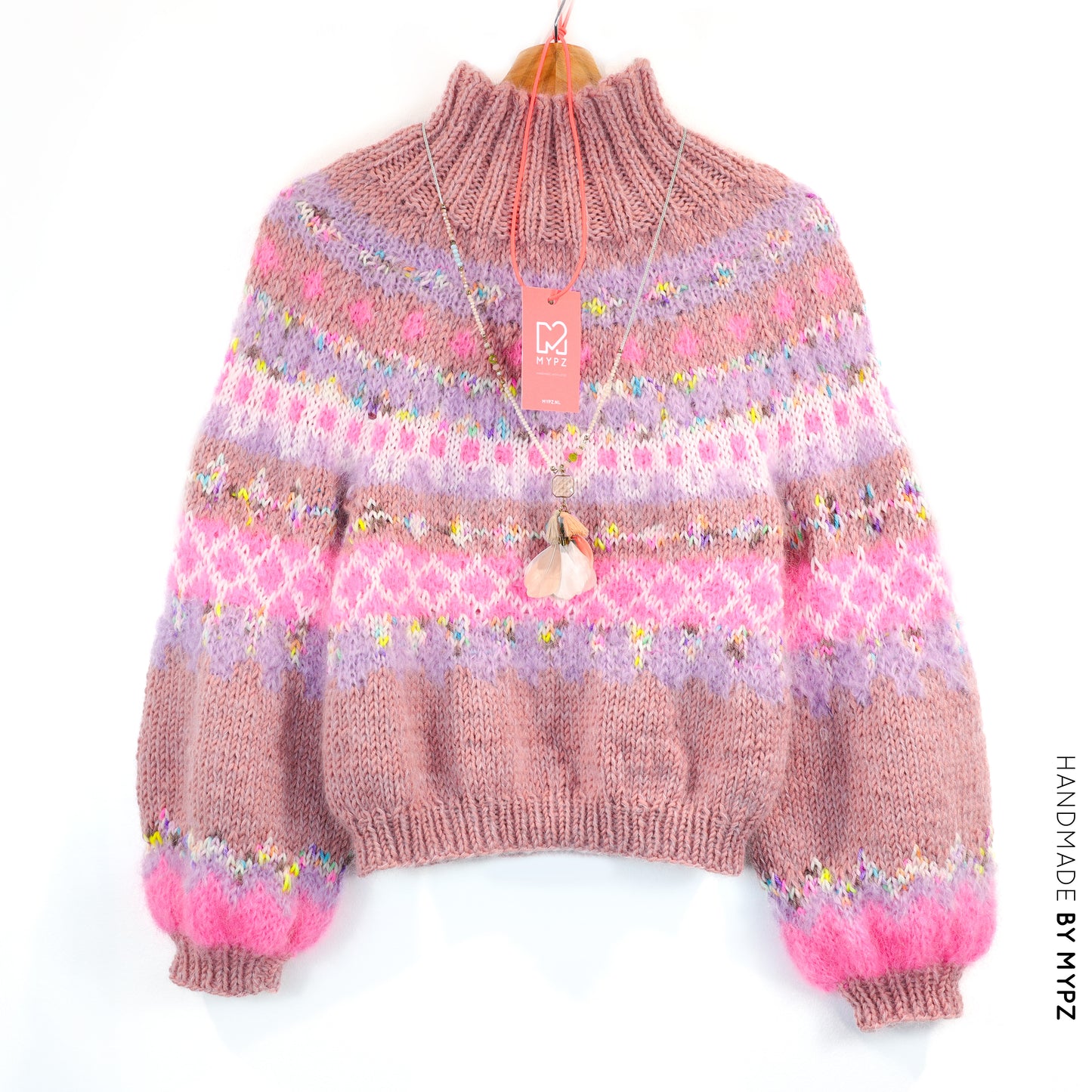 Knit pattern – MYPZ Nordic top-down sweater Lovely No6 (ENG-NL)