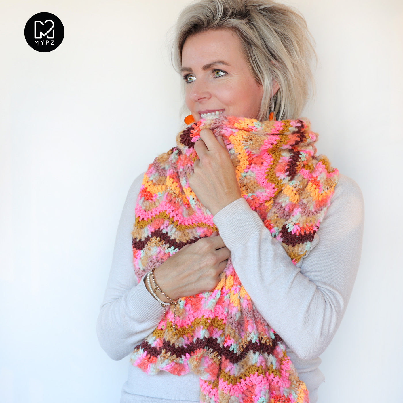 Crochet pattern – MYPZ scarf Venice (ENG-NL)