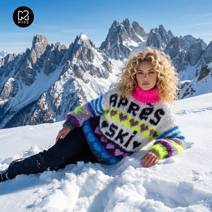 Knitting Kit – MYPZ Chunky Mohair Pullover Après Spark No.9 (ENG-NL-DE)