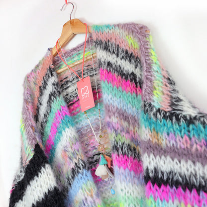 Strikkemønster – MYPZ Chunky Mohair Cardigan Indian Summer No.15 (NO)