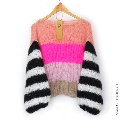 Knitting Kit – MYPZ Basic Light Mohair Pullover Emily no10 (ENG-NL-DE)