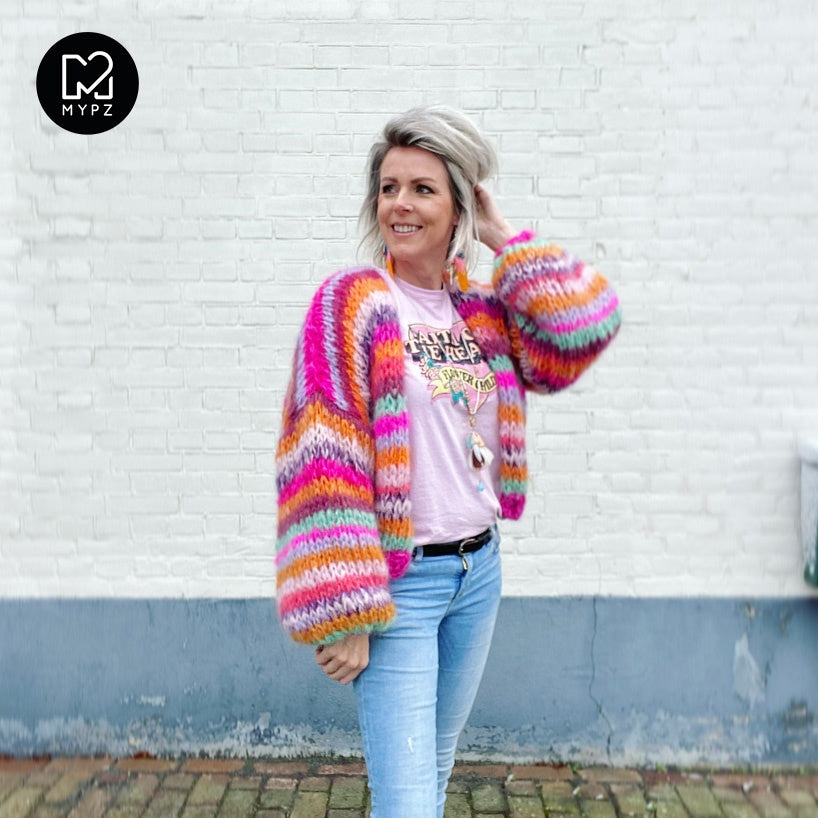 Chunky mohair clearance cardigan