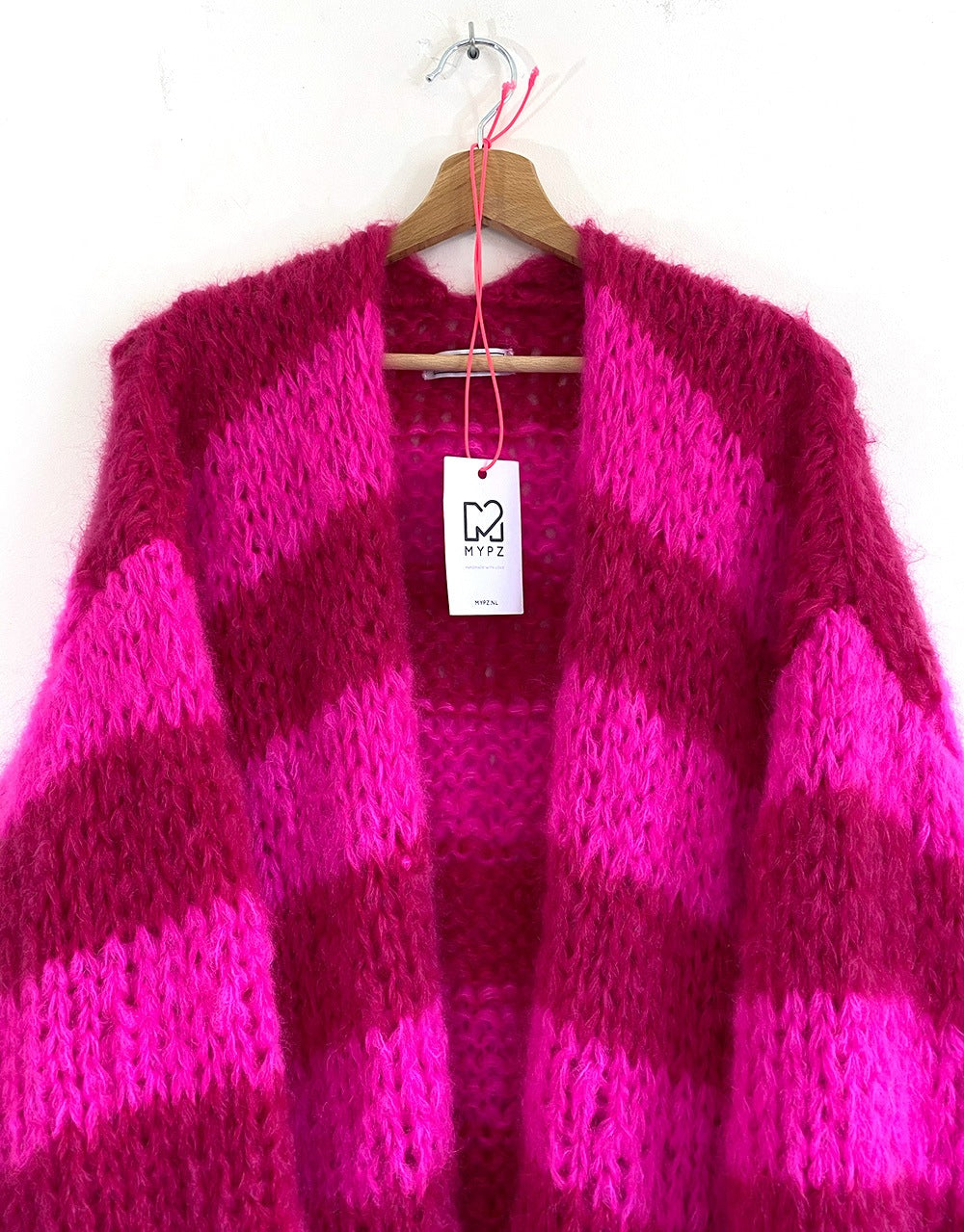 MYPZ Chunky Mohair Pop Cardigan