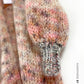 MYPZ half long chunky mohair cardigan Brown Love