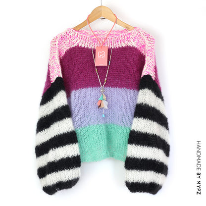 Knitting Kit – MYPZ Basic Light Mohair Pullover Coco no10 (ENG-NL)